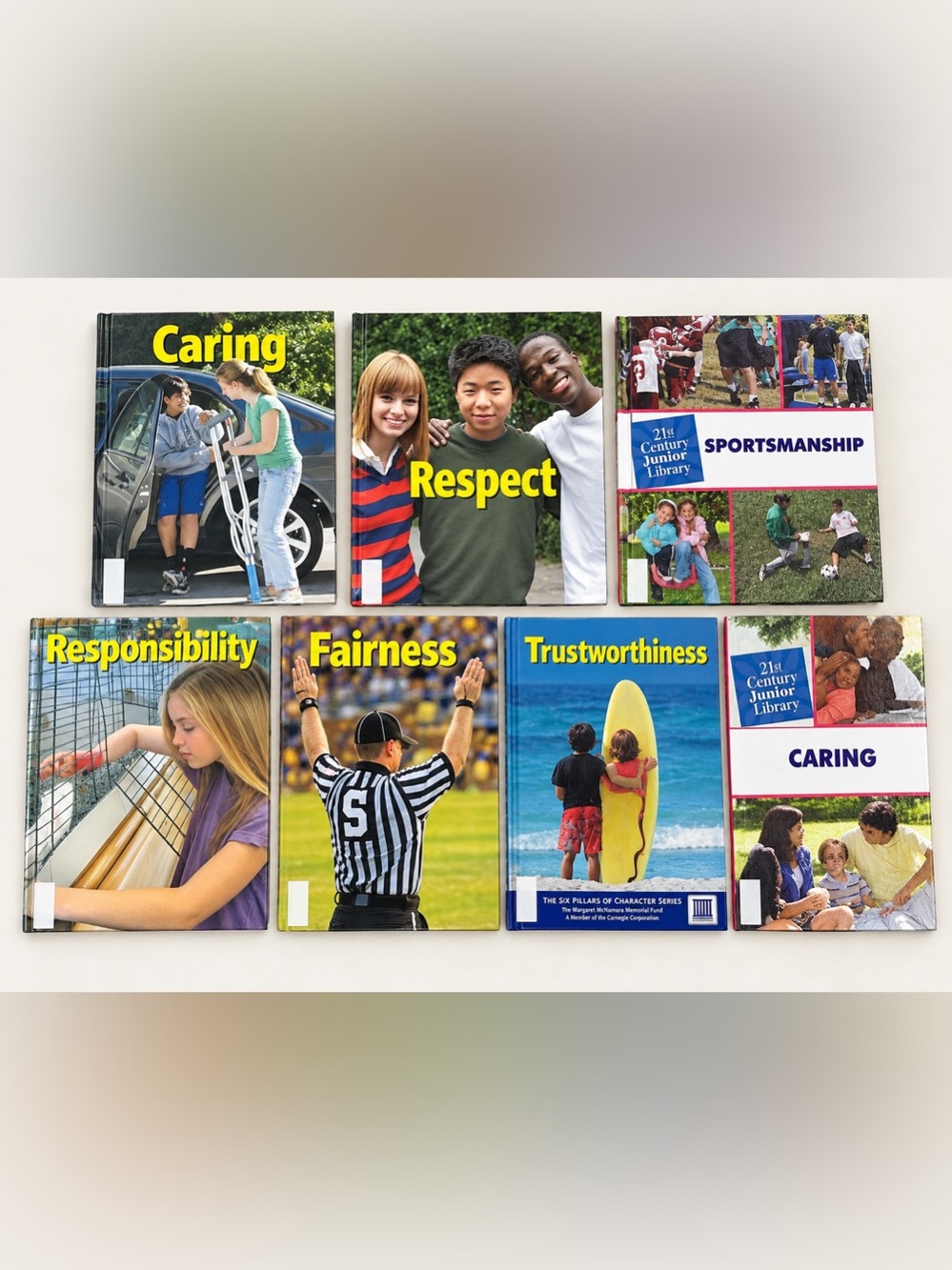 Mentor texts teacher - character education Six Pillars of Character Books